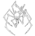 Black spider logo